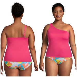 Lands End Tankini pink